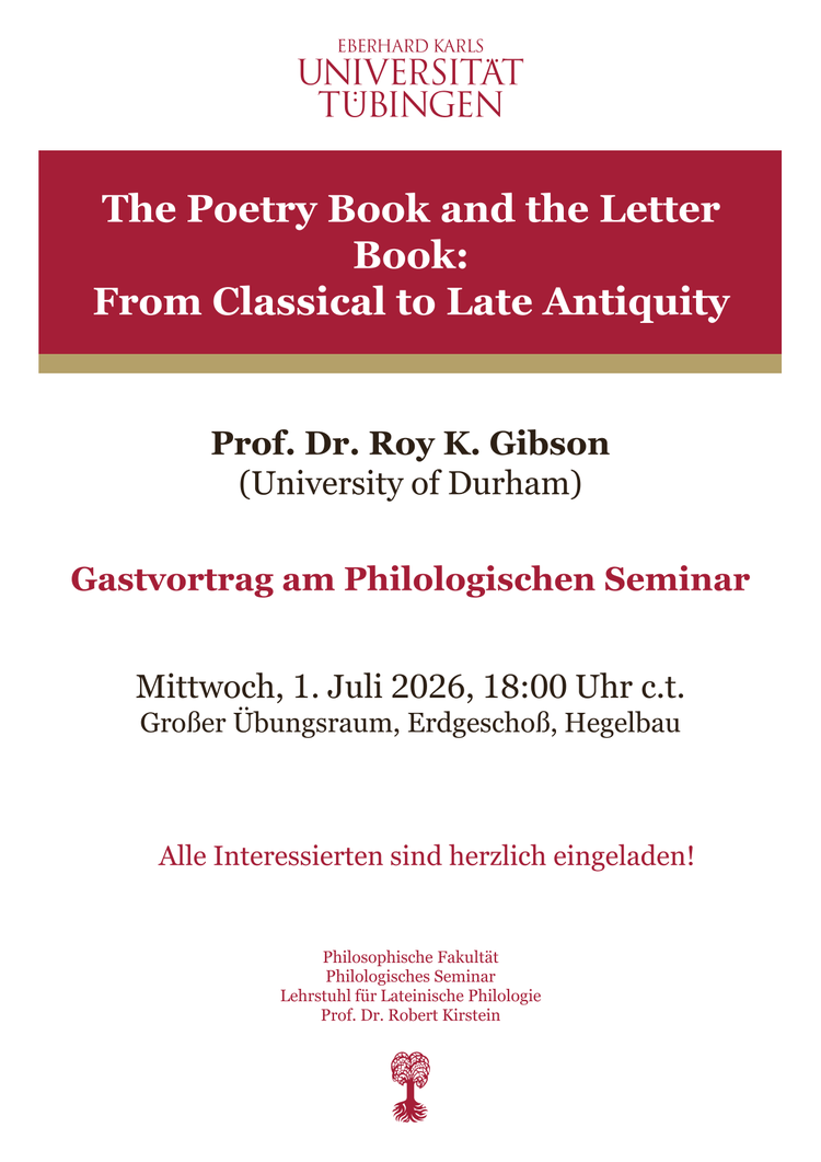The Poetry Book and the Letter Book: From Classical to Late Antiquity