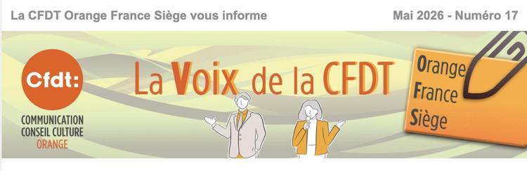 La voix de la CFDT OFS N°17 (mai 2026)
