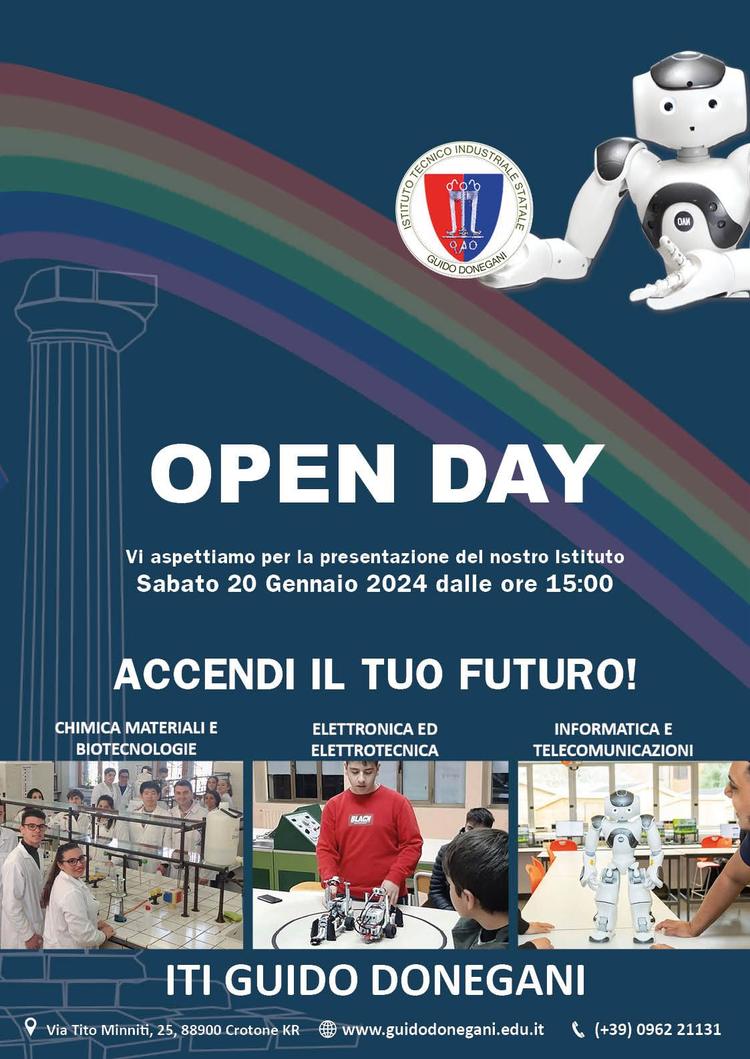 Open Day ITI Donegani di Crotone