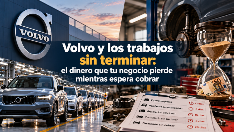 Volvo y los trabajos sin terminar: el dinero que tu negocio pierde mientras espera cobrar