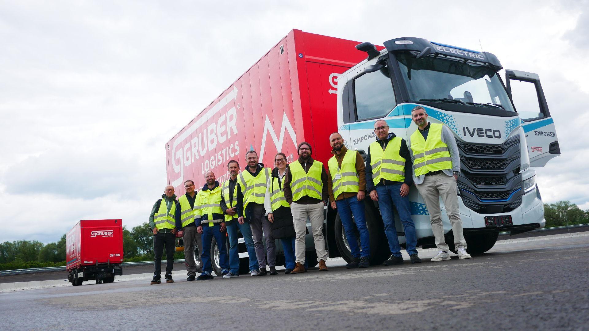 IVECO › EMPOWER: el camión eléctrico de IVECO se prueba en Italia