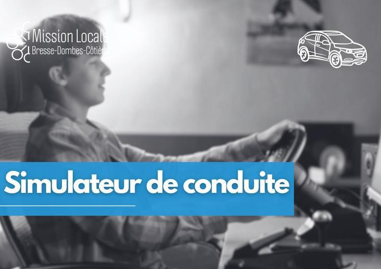 📢 Information importante – Simulateur de conduite 