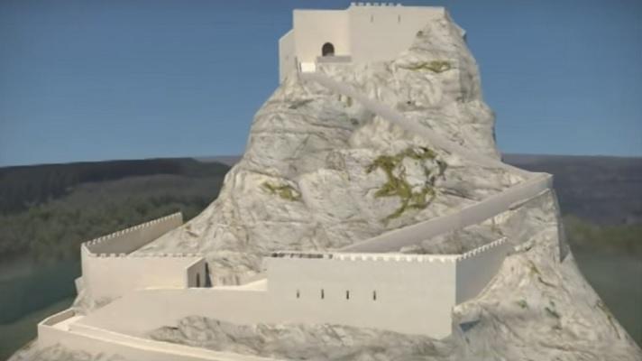 Il modello tridimensionale del Castello Chiaramontano