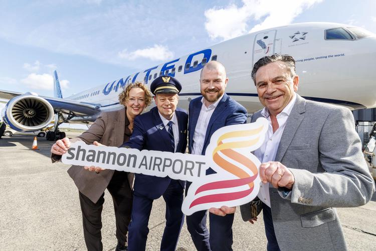 United Airlines’ centenary marked at Irish airport