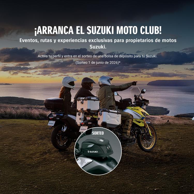 ARRANCA EL SUZUKI MOTO CLUB, UNA NUEVA FORMA DE VIVIR LA PASIÓN POR LA MARCA