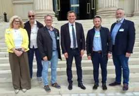 FO REÇU À L'ASSEMBLÉE NATIONALE POUR DÉFENDRE NOS EMPLOIS