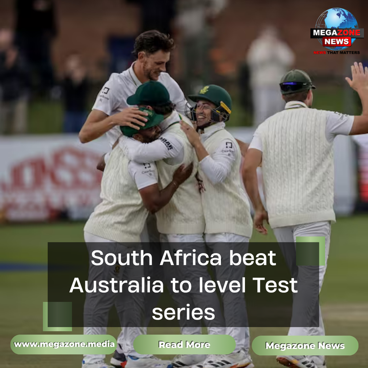 South Africa beat Australia to level Test series