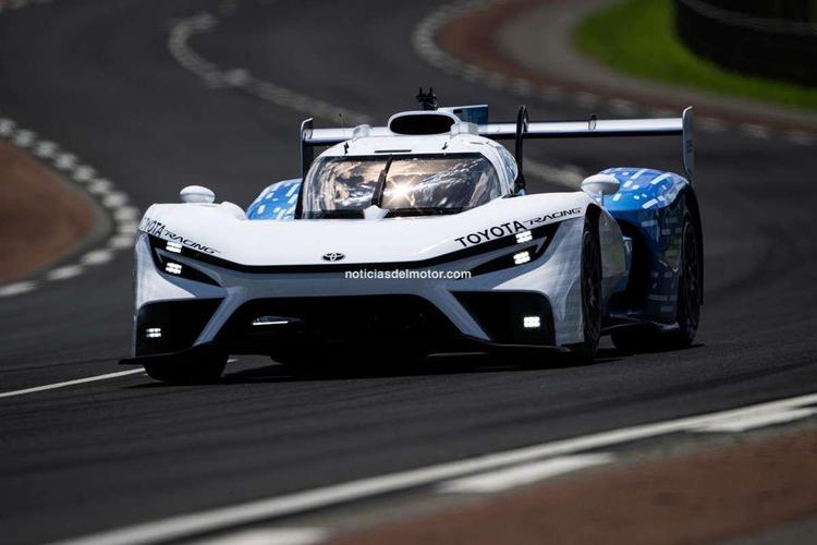 TOYOTA ABRE UNA NUEVA ERA EN EL WEC Y EL PROTOTIPO DE HIDRÓGENO TR LH2 RACING ECHA ANDAR EN LA PISTA DE LE MANS