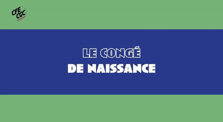 Le congé de naissance