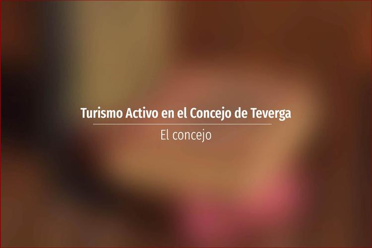 Turismo Activo en el Concejo de Teverga