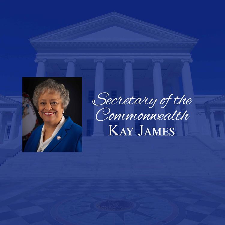Secretary of the Commonwealth, Kay James