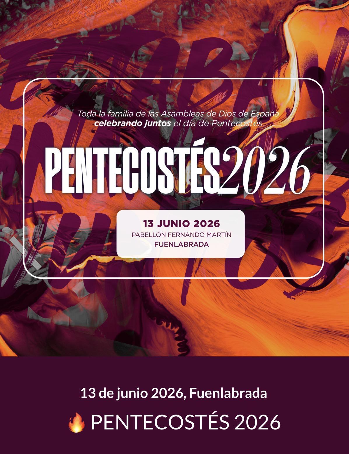 Pentecostés, 2026 13 de Junio
