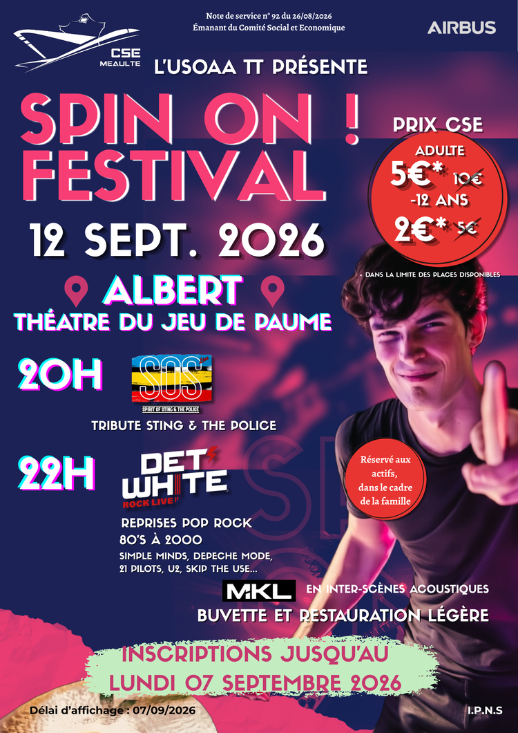 Spin on festival