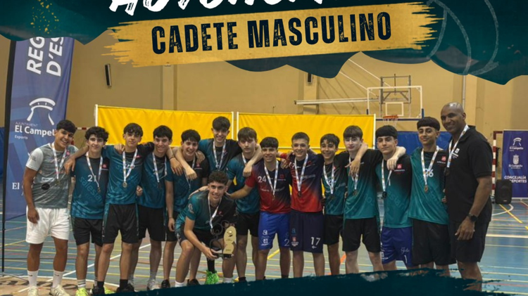 El CD Salesianos Elche, campeón autonómico de voleibol cadete masculino