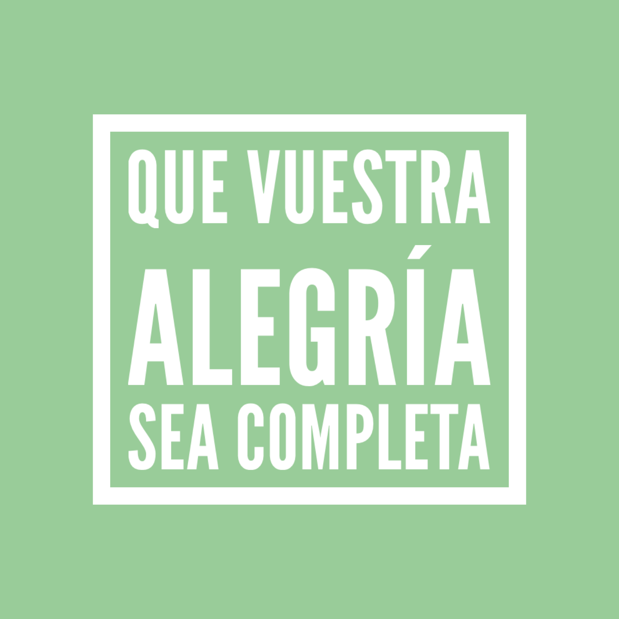 Hoy el reto del amor es leer: Juan 16, 24 y vivir este dia con especial alegría