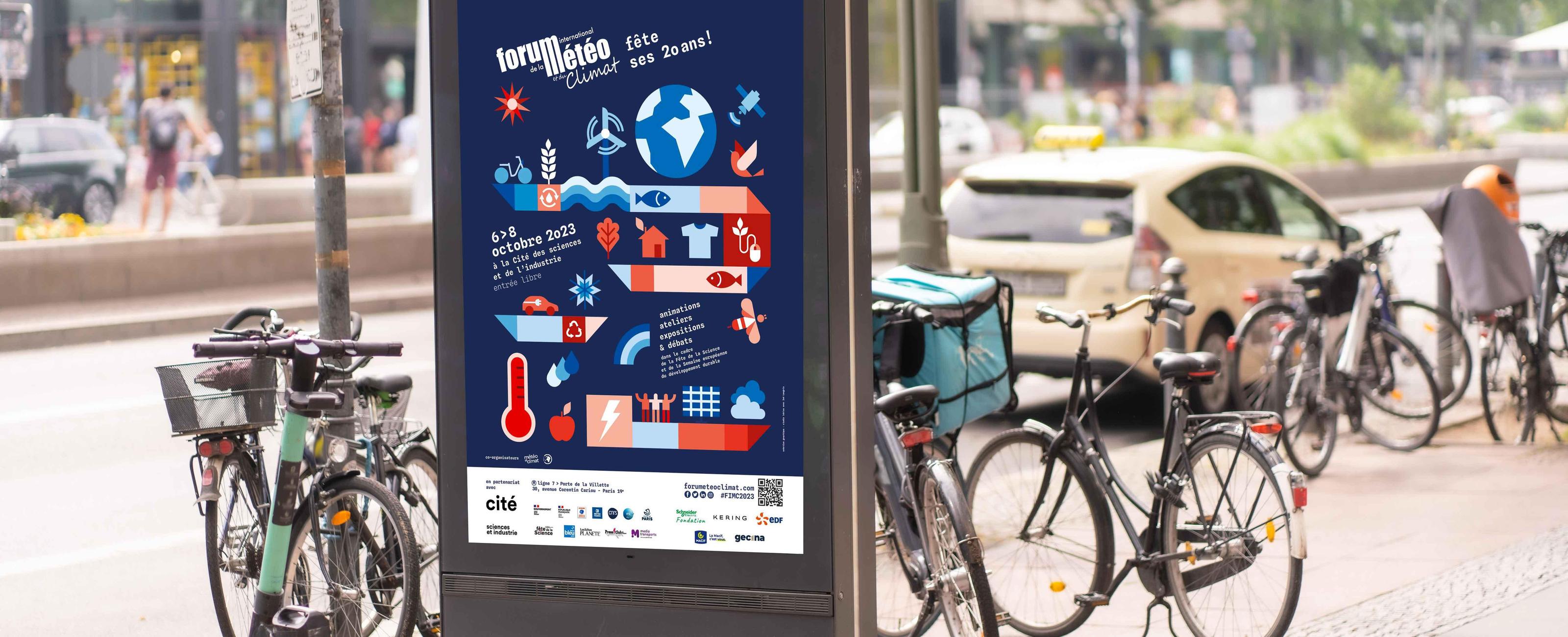 Forum international de la météo et du climat à la cité des sciences et de l’industrie - Du 6 au 8 octobre 2023 - Paris