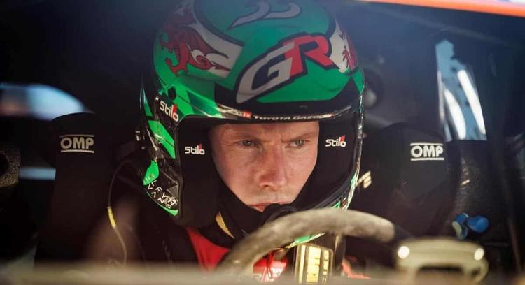 Elfyn Evans se prepara para el Rally de Estonia en Lõuna-Eesti