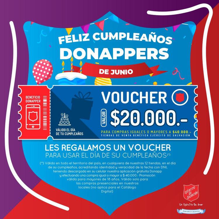 ¡Feliz Vóucher de Cumpleaños! 🎁🎂 Un regalo para vos...