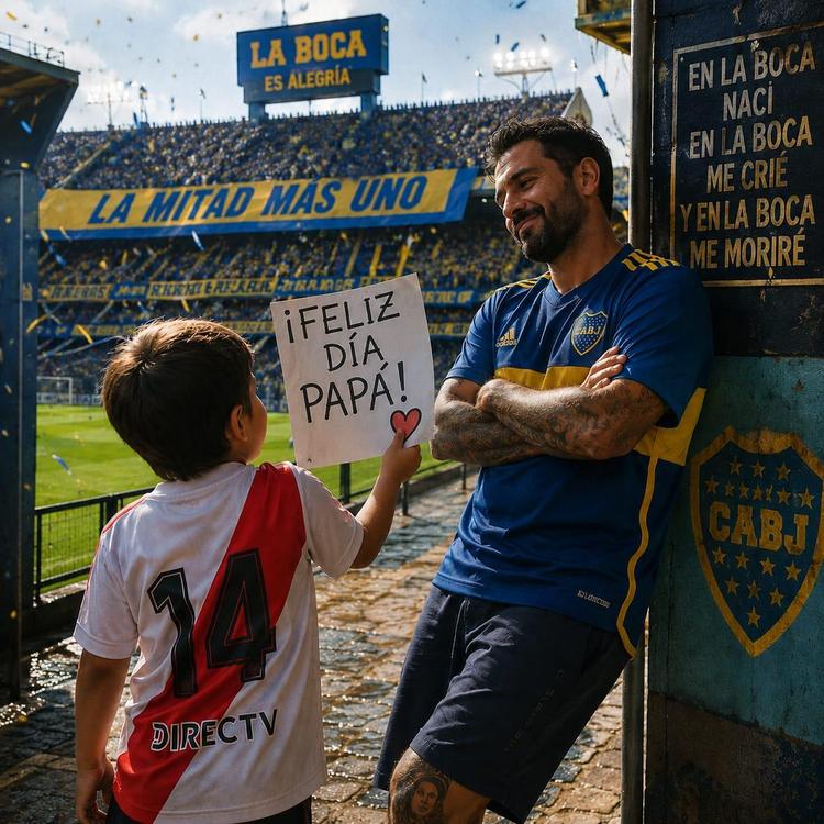 Feliz día papá 💙💛💙