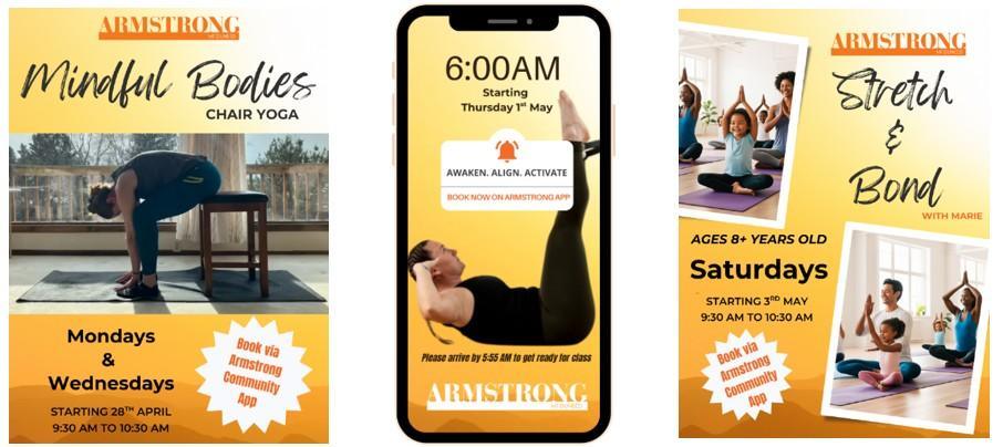 3 New Reasons to Wake Up with Club Armstrong!