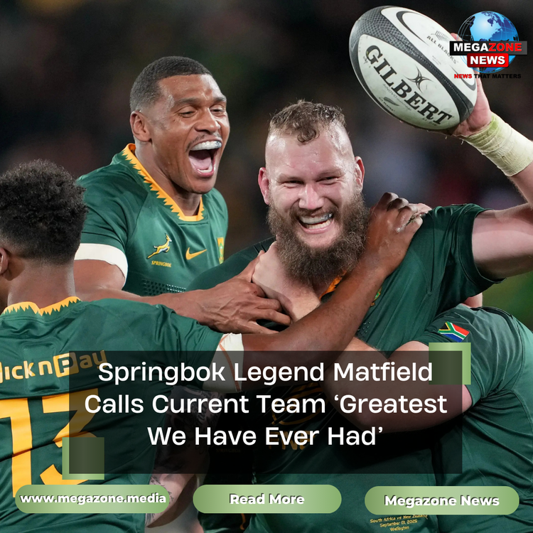 Springbok Legend Matfield Calls Current Team ‘Greatest We Have Ever Had’