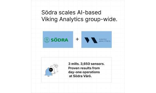 Södra and Viking Analytics Sign Enterprise-Wide Framework Agreement for Advanced AI-Based Vibration Analytics