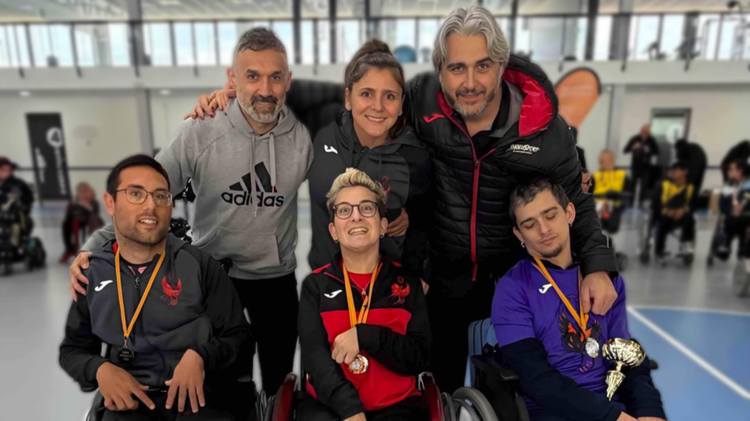 Plata y bronce para el Club Empleoaspe en la Liga Autonómica de Boccia