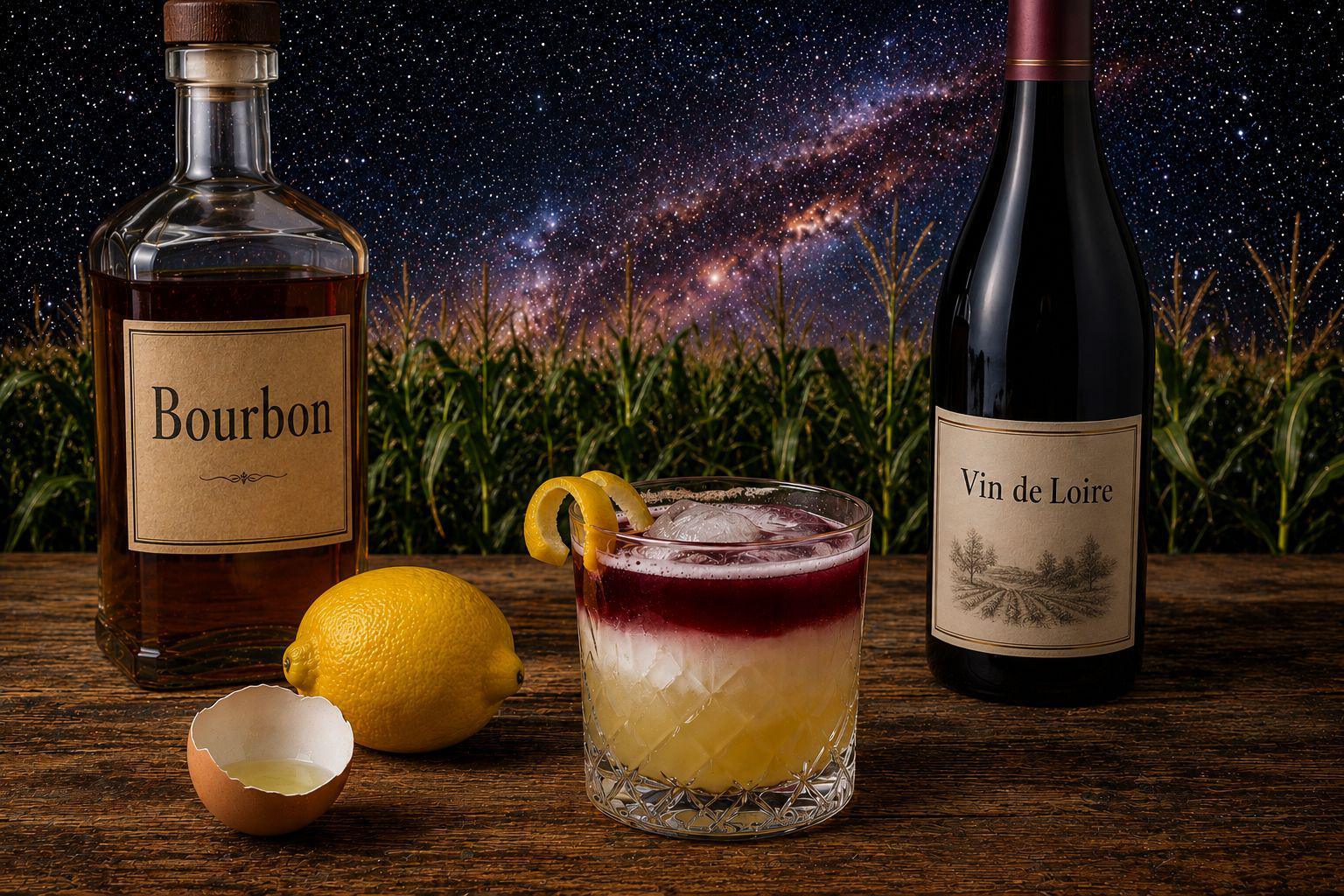 Cocktail "New York Sour" Recette