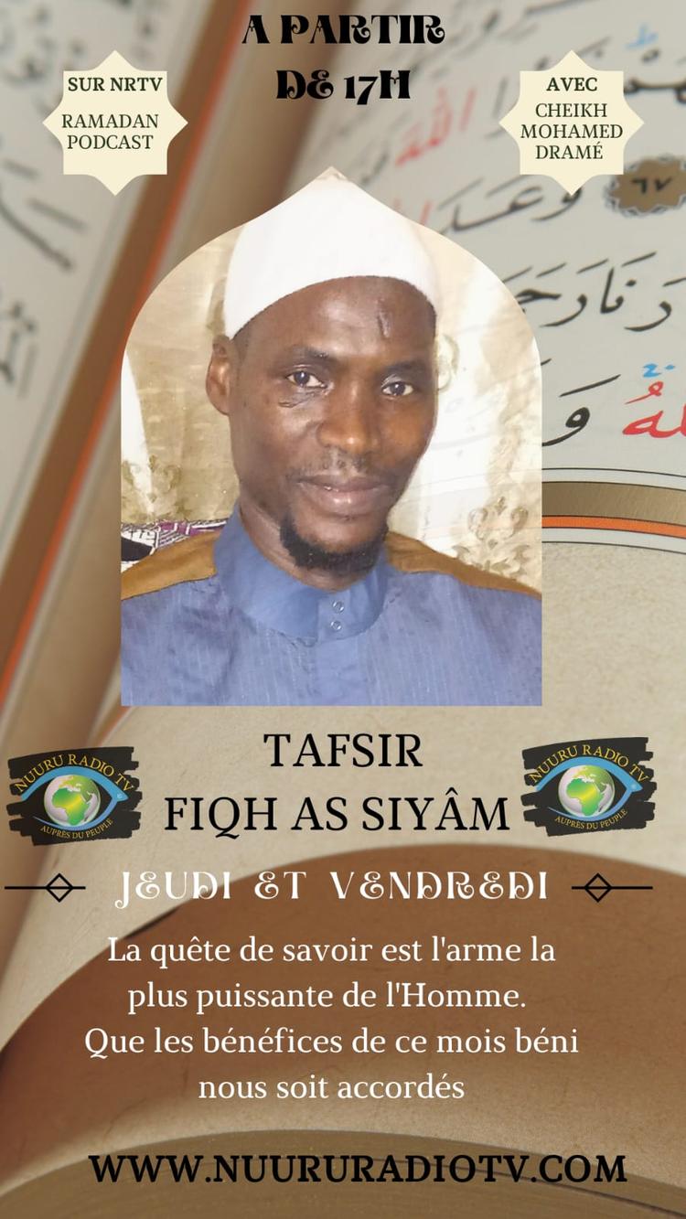 Tafsir Cheikh Mouhamed DRAME Ramadan 14-03- 2024