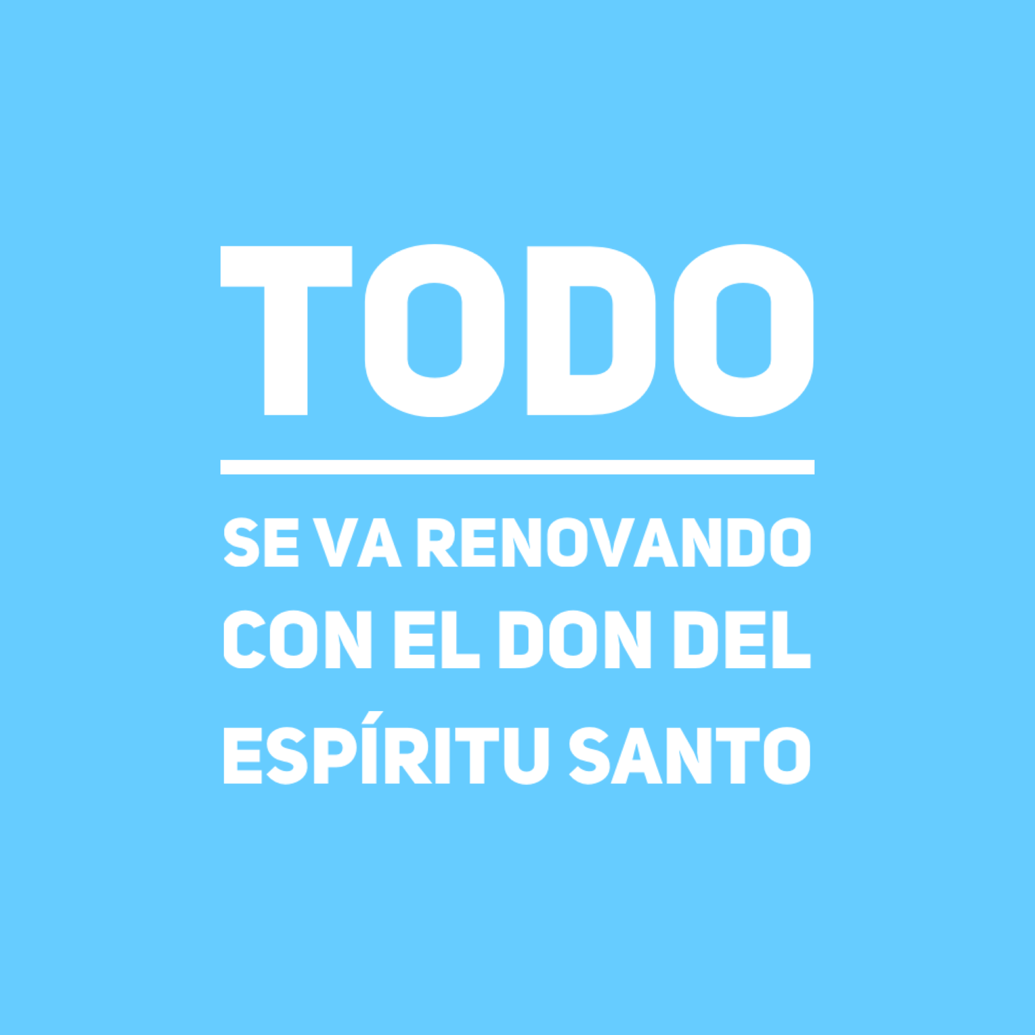 El reto de hoy es dejar a los pies de Jesús todo el lastre de lo que vivimos como rutina y pedirle su Espíritu Santo que renueve las vivencias de este día