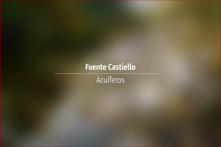 Fuente Castiello