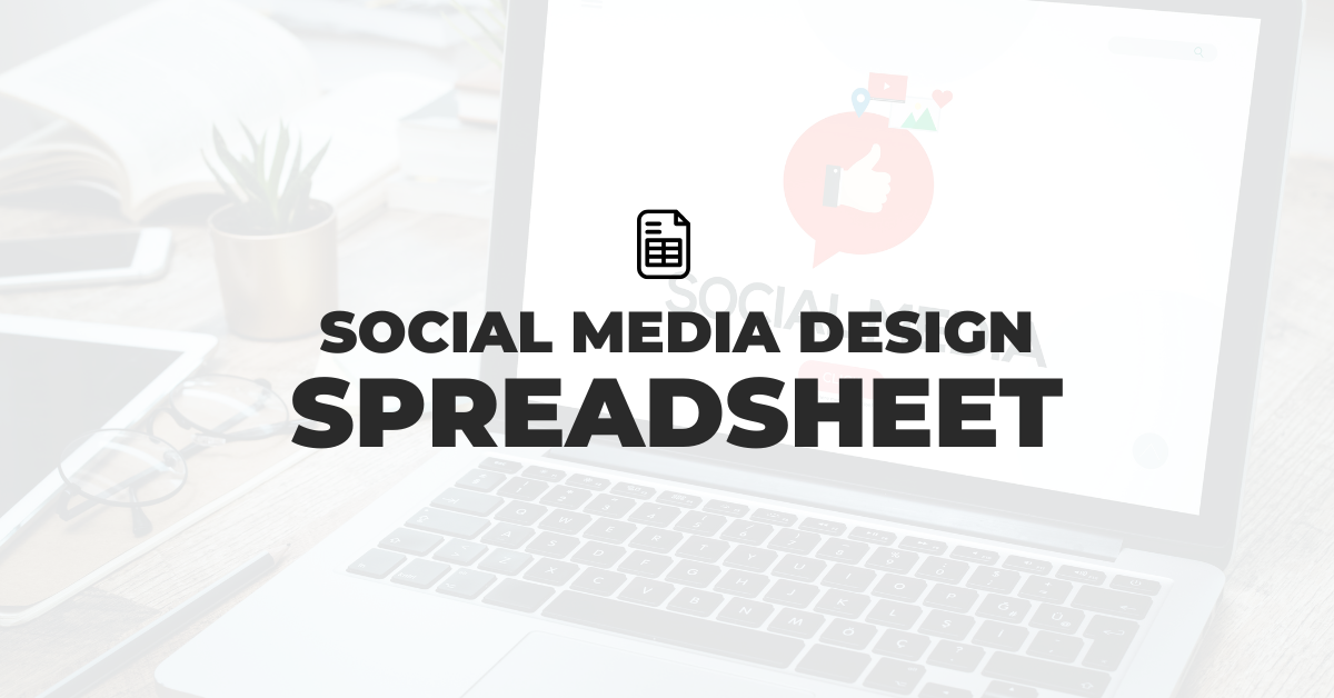 Social Media Design Cheat Sheet