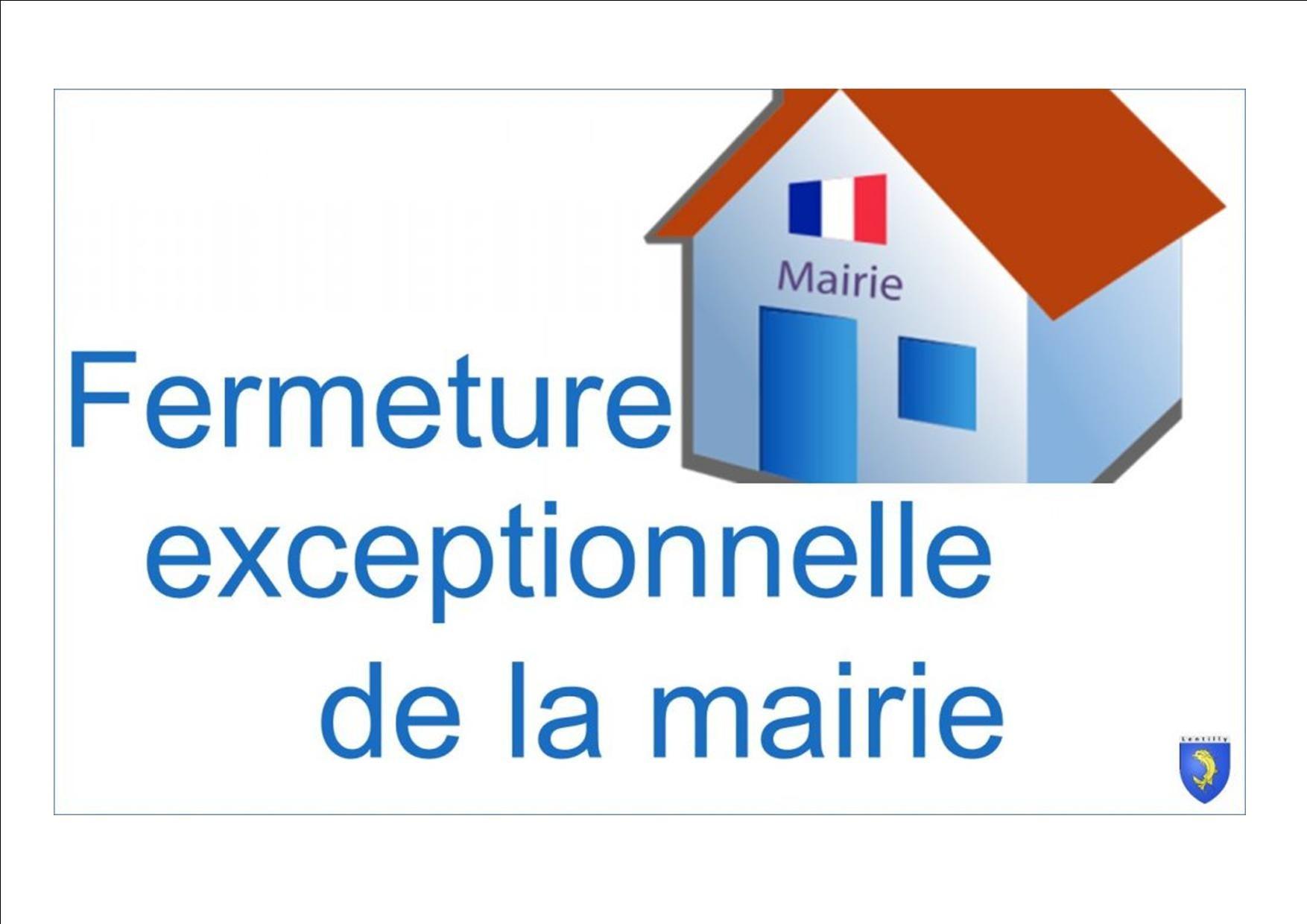 Fermeture de la mairie