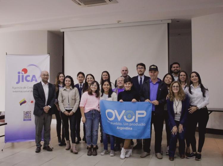 Marcos Paz presente en Colombia a través del programa OVOP