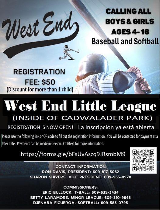 Baseball & Softball - West End Little League