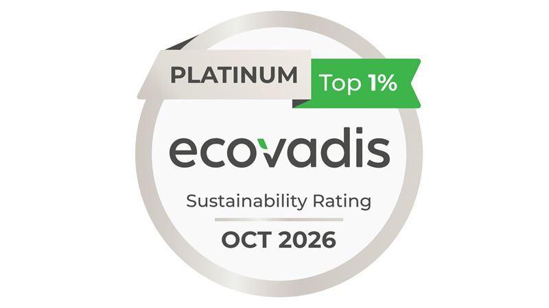 Essity awarded EcoVadis Platinum medal