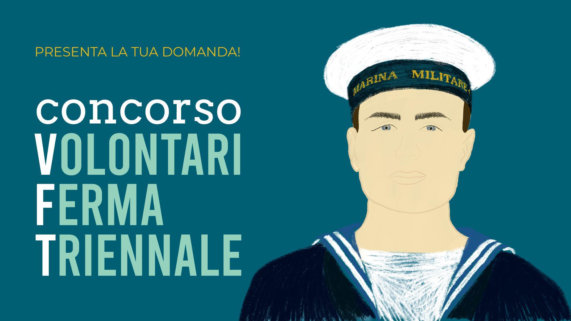 1095 Volontari in Ferma prefissata Triennale (VFT) nella Marina Militare - 2026