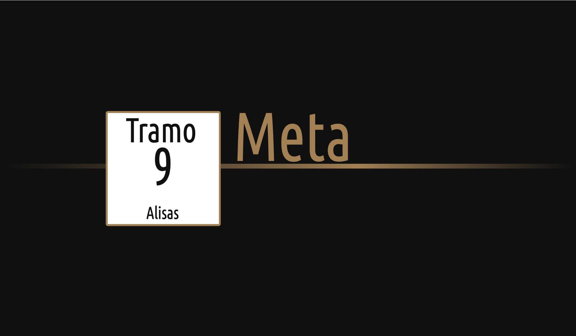 Tramo 9 › Alisas  › Meta