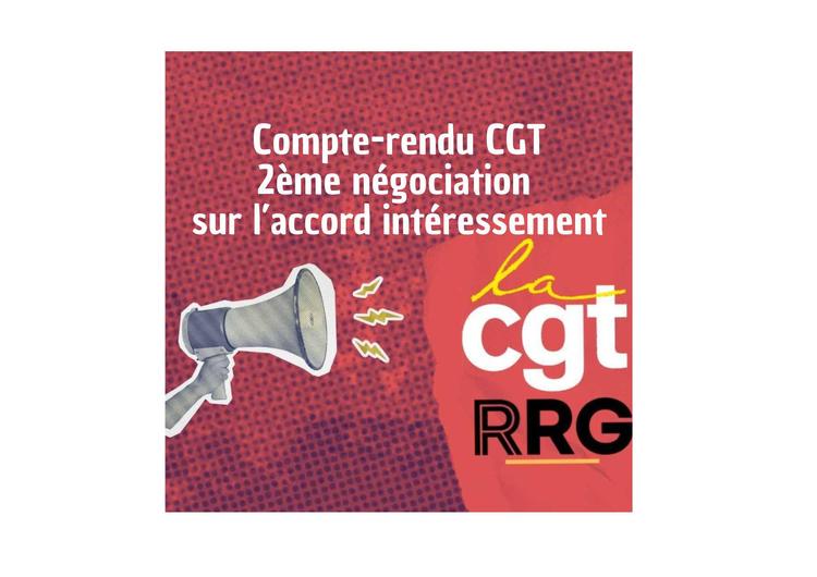 2ème négo accord intéressement
