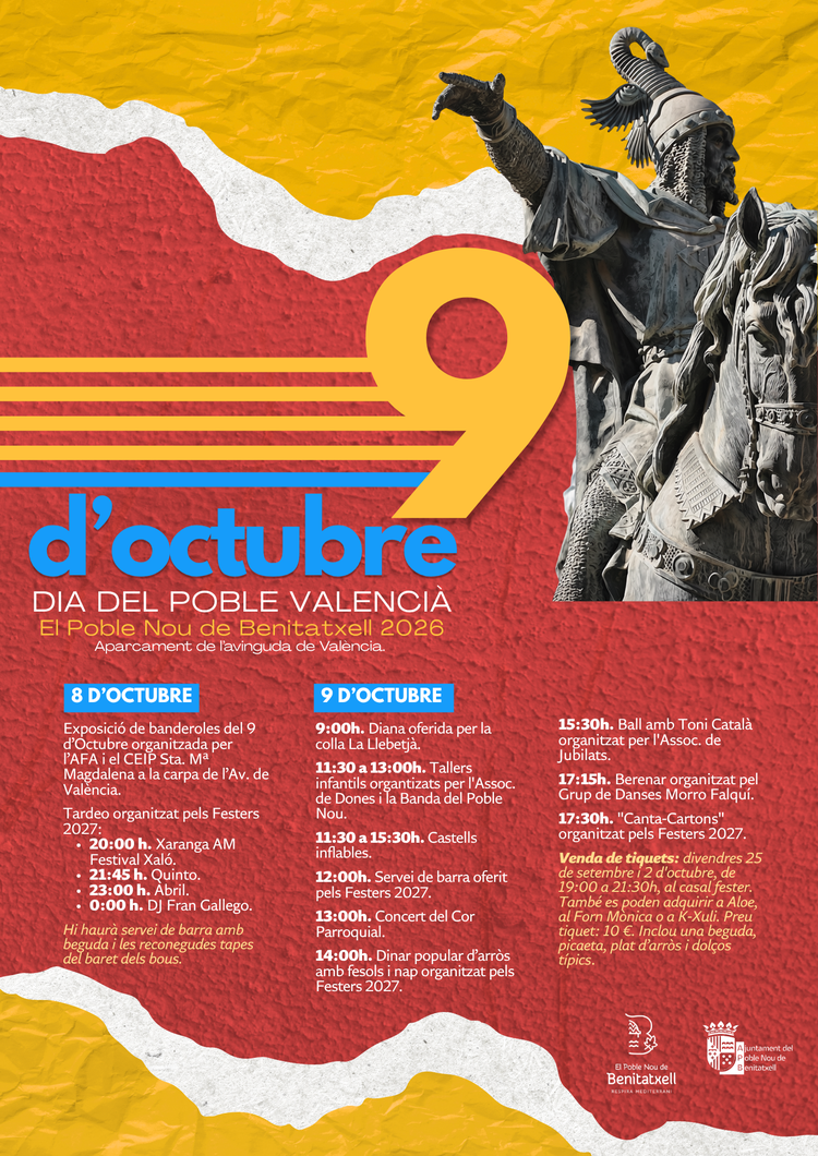 Un 9 d’Octubre amb accent pobler a Benitatxell