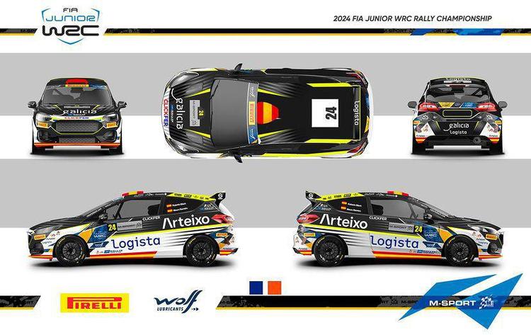 Segunda temporada para Roberto Blach con el Rallye Team Spain en el Junior WRC