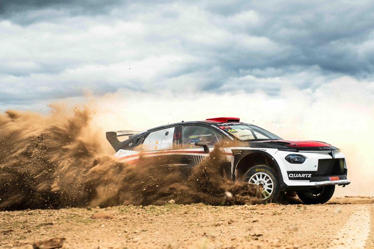 Diego Ruiloba y Ángel Vela, con el nº1 en el Rallye Isla de Los Volcanes-Trofeo Ciudad de Arrecife