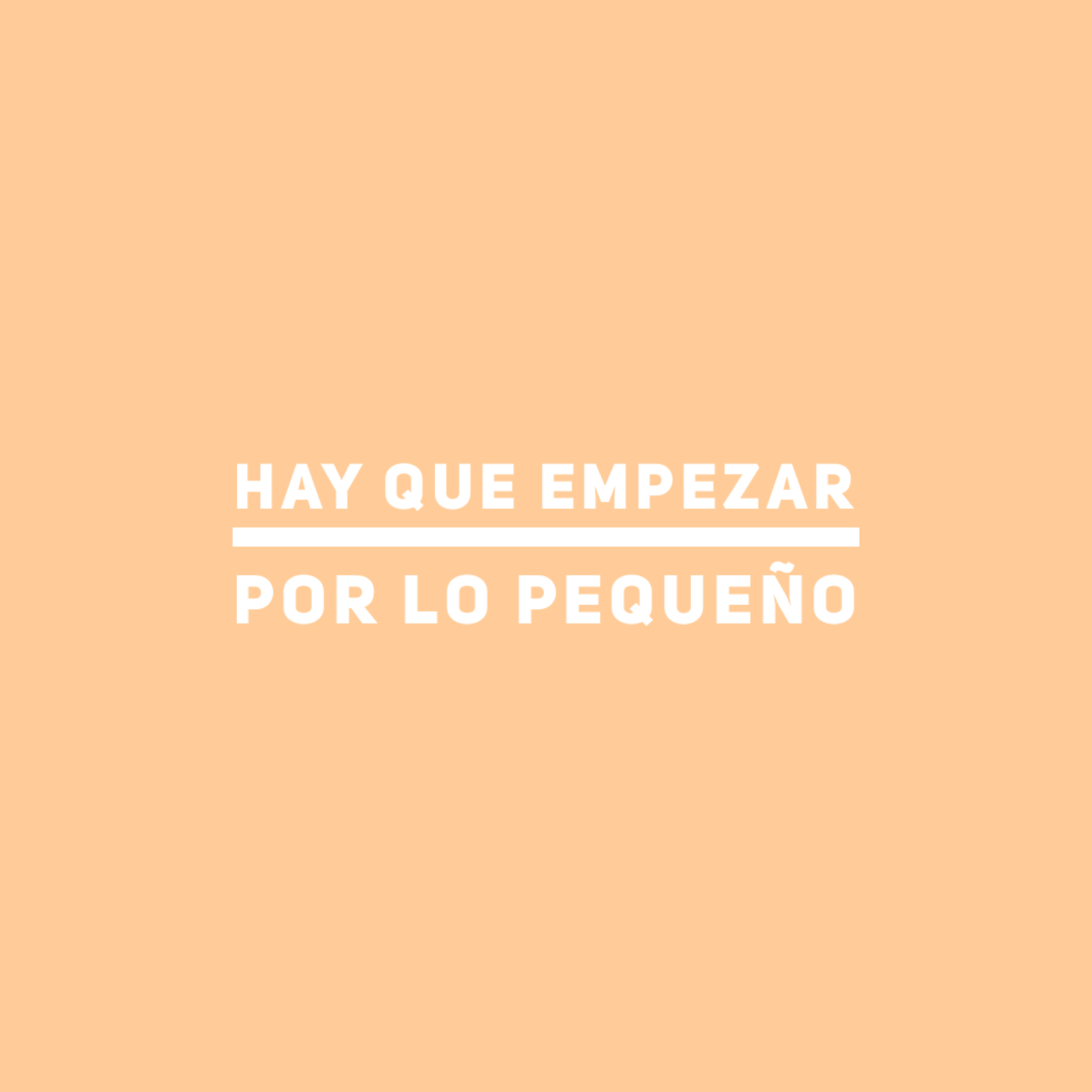 Hoy, el reto del amor es entrar en una iglesia tres minutos y hablar con el Señor sobre cómo estás