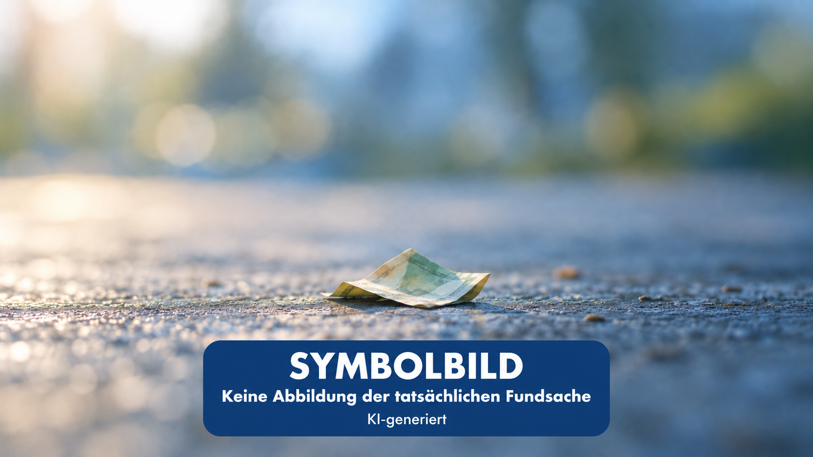 Fundsache Müden: Geld