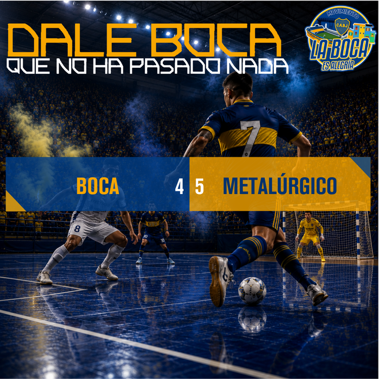 Caída del Futsal Masculino...