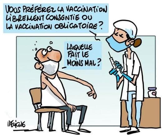 📌 Voici une demande d'entrevue URGENTE auprès de la direction à propos de ce sujet de la vaccination obligatoire