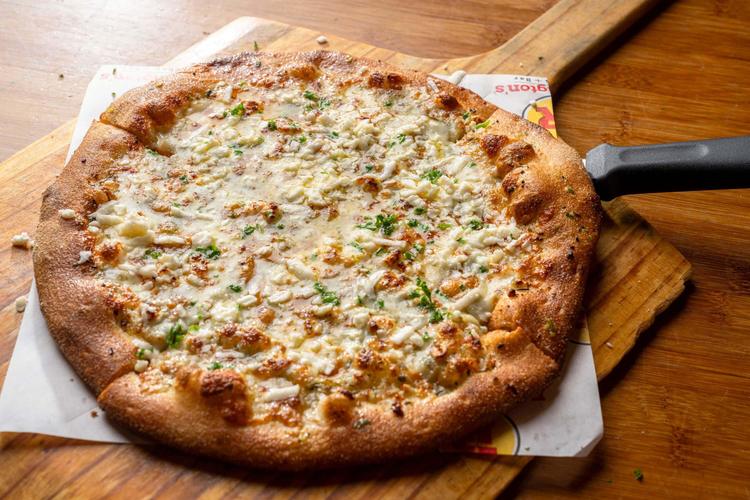 The Four Cheese & Garlic Pie