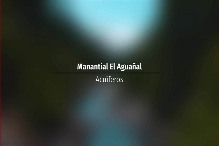 Manantial El Aguañal