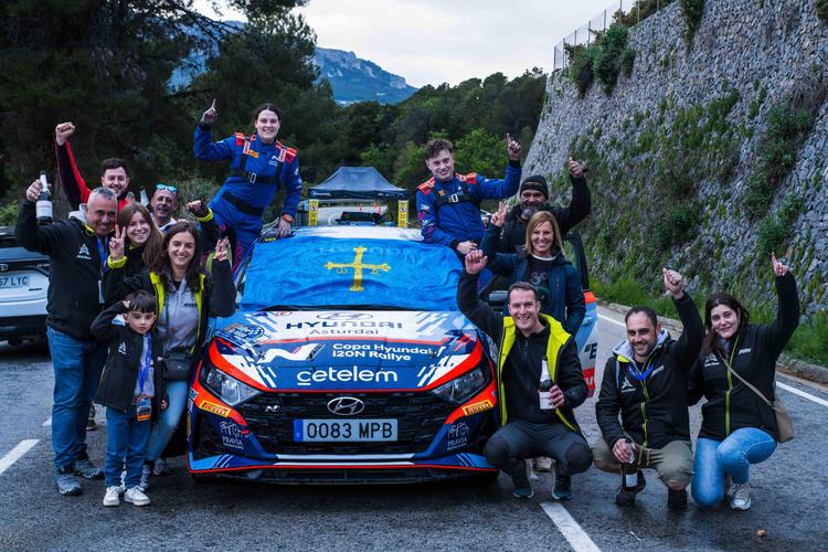 Asturdai triunfa en el Rallye La Nucía Mediterráneo con Adrián Blanco