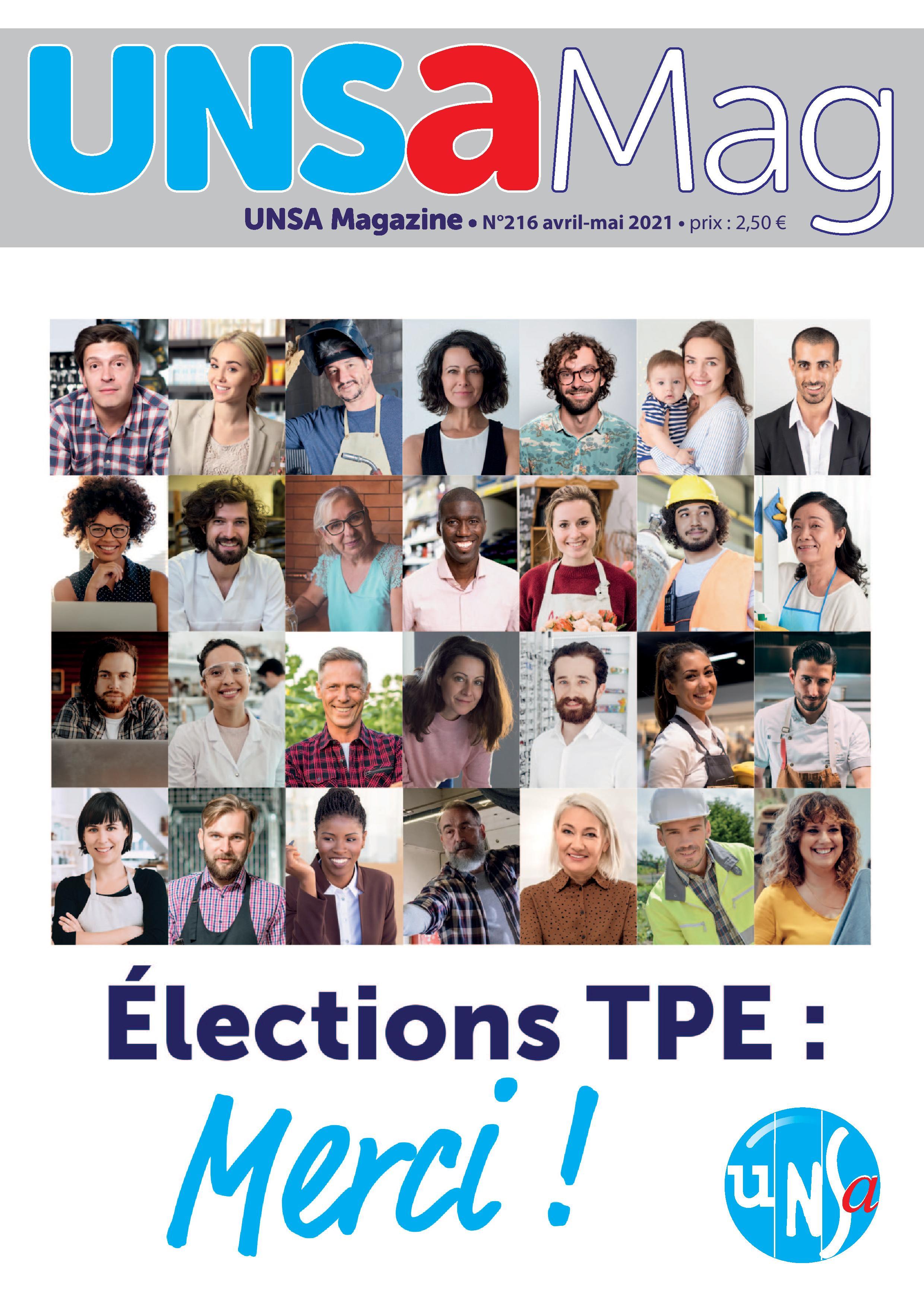 N°216 - Elections TPE : MERCI !